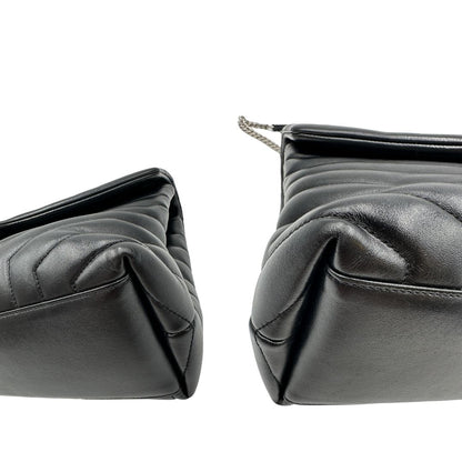 Borsa LouLou Media Saint Laurent nera