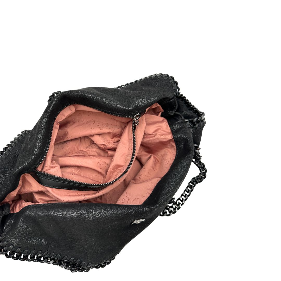 interno Borsa Stella McCartney Falabella Fold Over Tote, di lusso, originale, ottime condizioni, usata