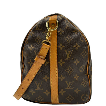 lato  Speedy Louis Vuitton in canvas marrone, di lusso, originale, ottime condizioni, usata 