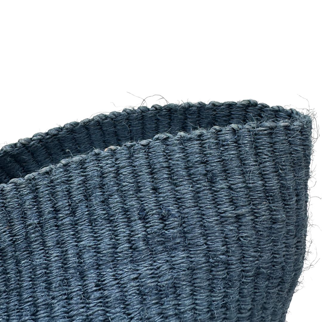  Borsa Saint Laurent realizzata in rafia blu