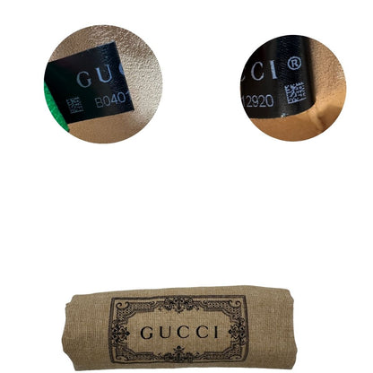 dustbag  Borsa Gucci Aphrodite mini in pelle verde, di lusso, originale, ottime condizioni, usata