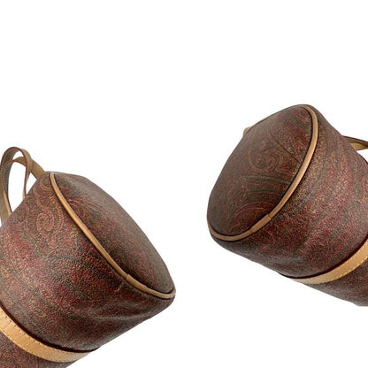 angoli Bauletto Etro in canvas caratterrizato dalla trama Paisley 