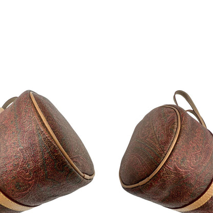 angoli  Bauletto Etro in canvas caratterrizato dalla trama Paisley 