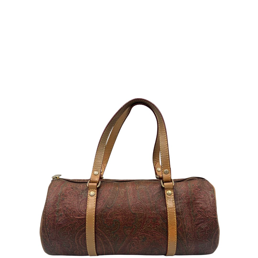 front  Bauletto Etro in canvas caratterrizato dalla trama Paisley 
