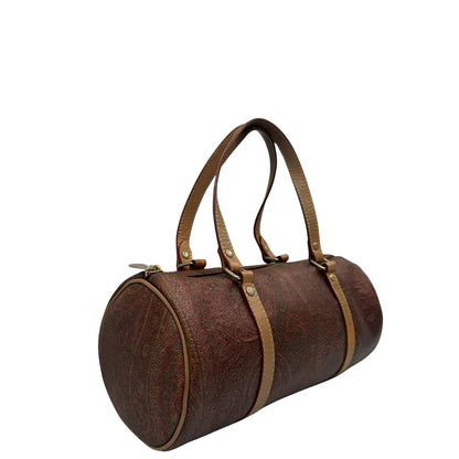 lato  Bauletto Etro in canvas caratterrizato dalla trama Paisley 