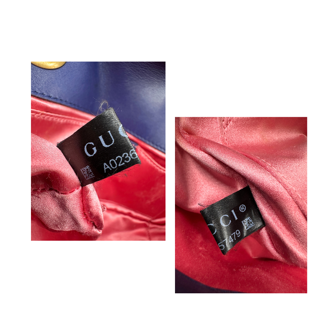 Borsa Gucci Marmont velvet misura piccola