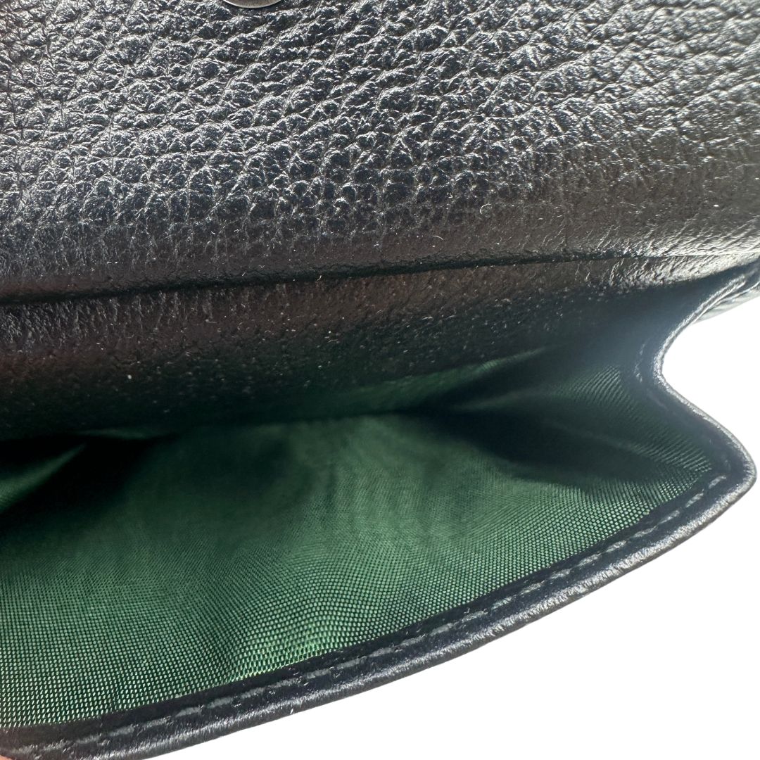  Portafoglio Gucci in pelle nera
