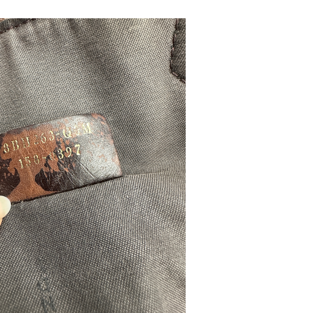 Sac Plat Fendi Zucca tabacco
