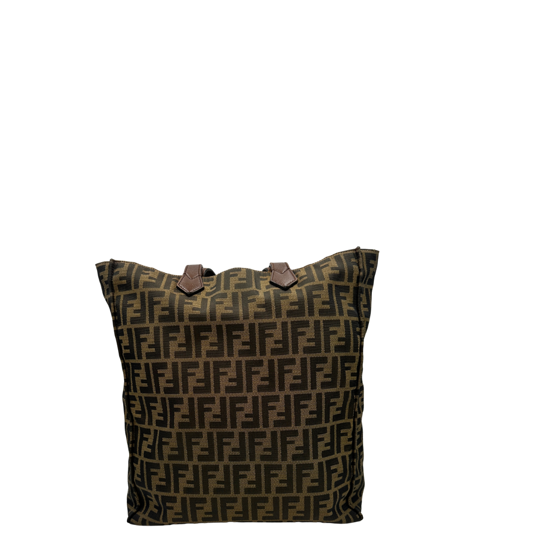 Sac Plat Fendi Zucca tabacco