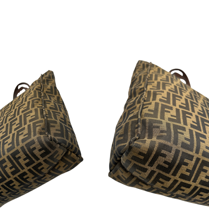 Sac Plat Fendi Zucca tabacco