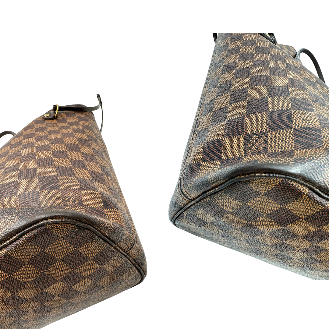 Neverfull MM Damier Ébène personalizzata