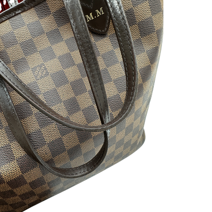 Neverfull MM Damier Ébène personalizzata