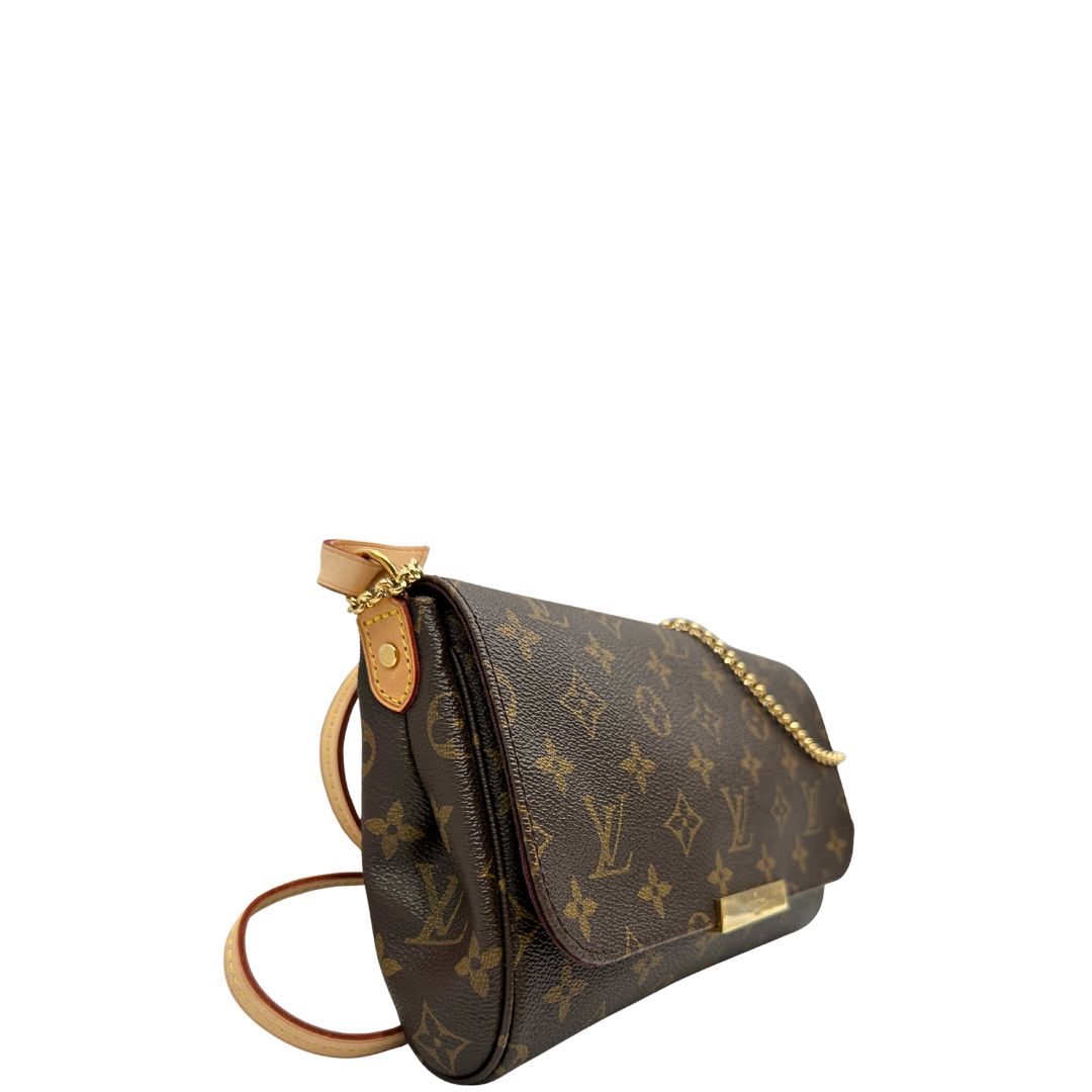  lato Borsa Louis Vuitton Favorite in canvas monogram