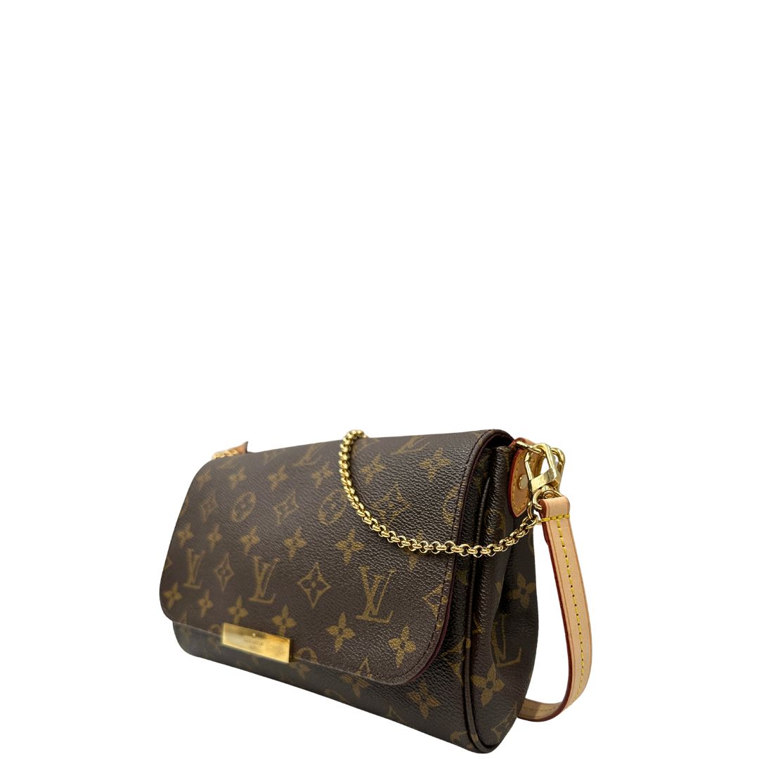 lato  Borsa Louis Vuitton Favorite in canvas monogram 