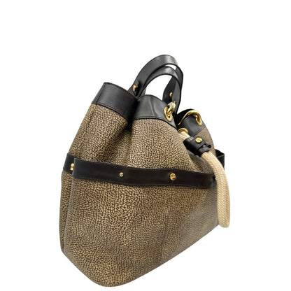 Borsa Borbonese caratterizzata dalla trama Occhio di Pernice