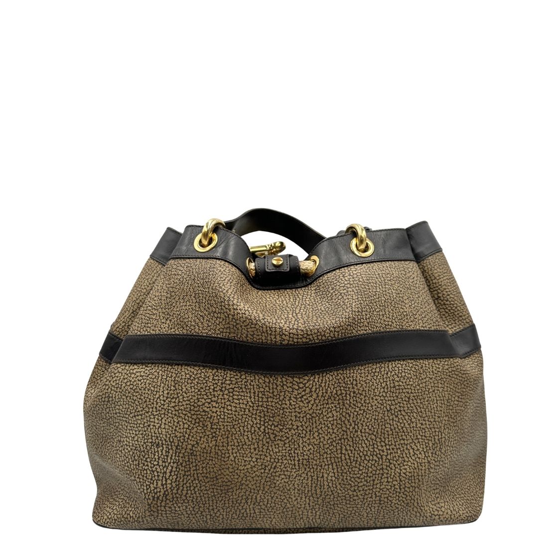 Borsa Borbonese caratterizzata dalla trama Occhio di Pernice