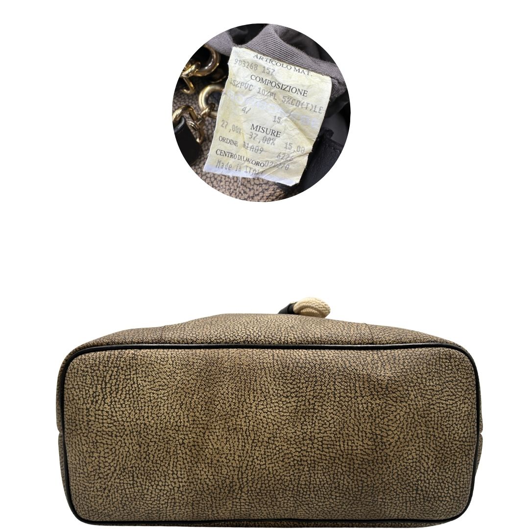Borsa Borbonese caratterizzata dalla trama Occhio di Pernice