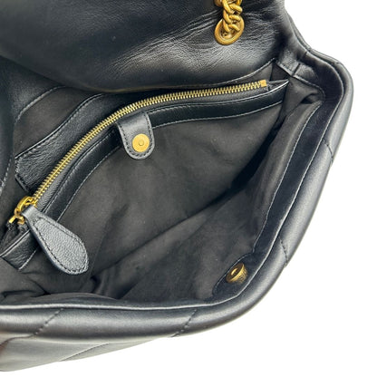 interno Borsa Pinko in pelle nera trapuntata  
