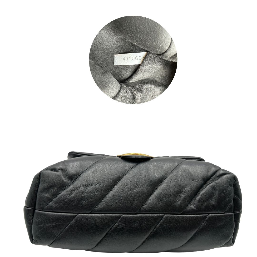 base  Borsa Pinko in pelle nera trapuntata  