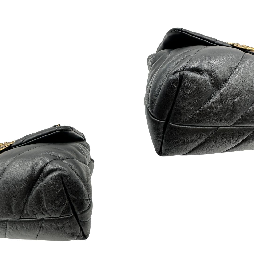  angoli Borsa Pinko in pelle nera trapuntata 
