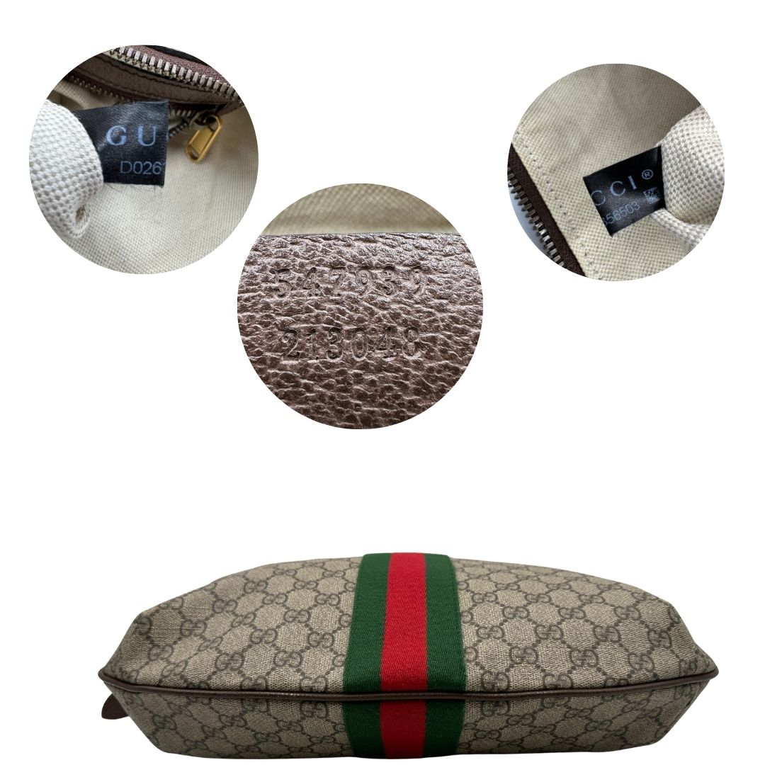  Borsa Gucci realizzata in canvas GG 