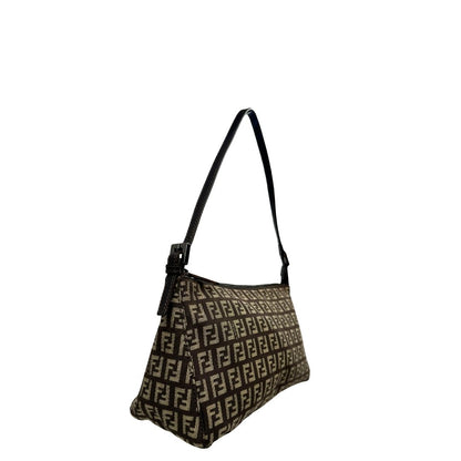 Borsa a spalla Fendi zucchino