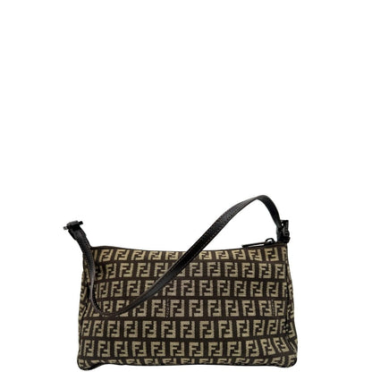 Borsa a spalla Fendi zucchino