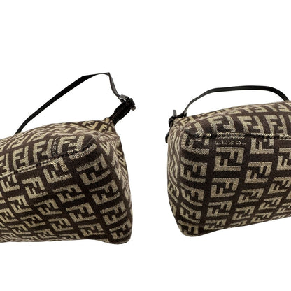 Borsa a spalla Fendi zucchino