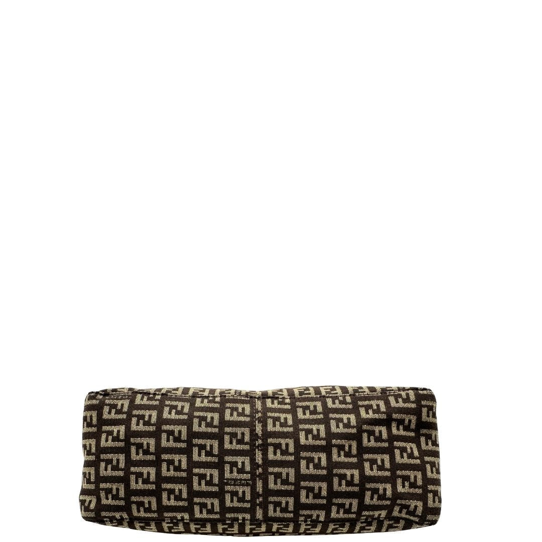 Borsa a spalla Fendi zucchino