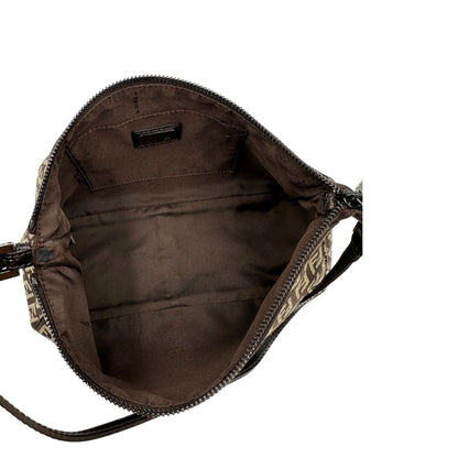 Borsa a spalla Fendi zucchino