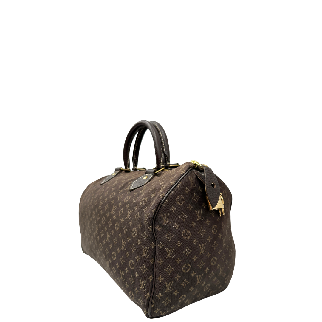 Speedy 30 Mini Lin Louis Vuitton