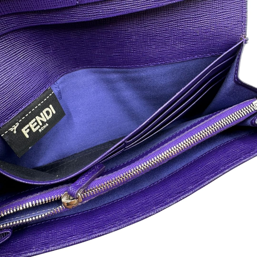 Portafoglio Fendi Monster Eye Continental