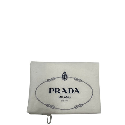 Borsa Prada in nylon e pelle nera