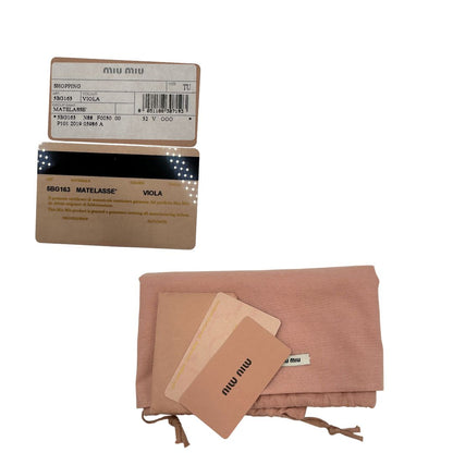 Shopping Miu Miu Matelassé