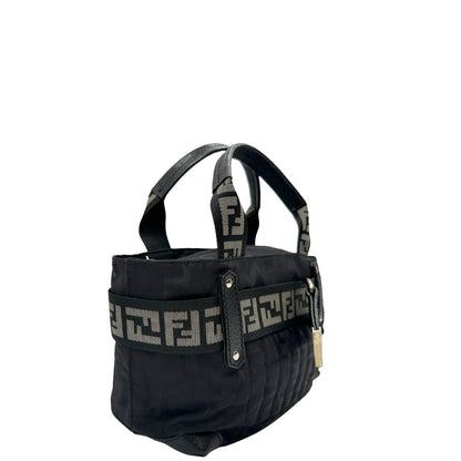 Mini Tote Fendi Zucca nera