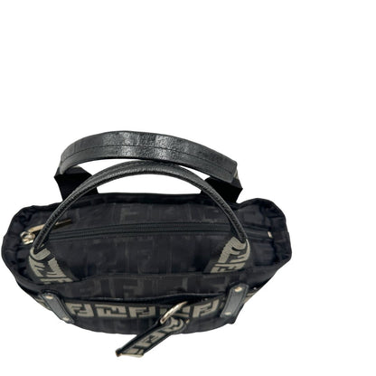 Mini Tote Fendi Zucca nera
