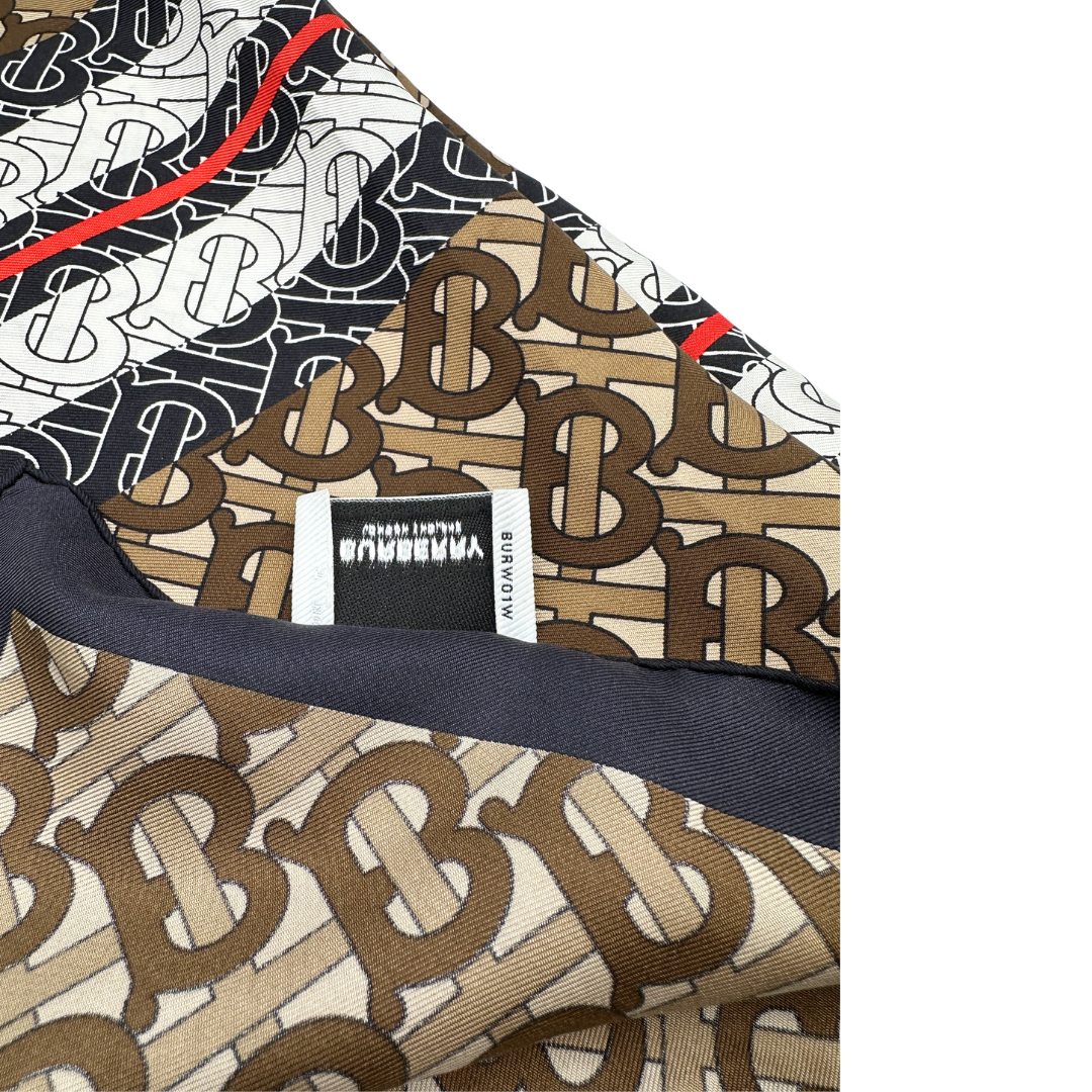 Foulard Burberry monogram