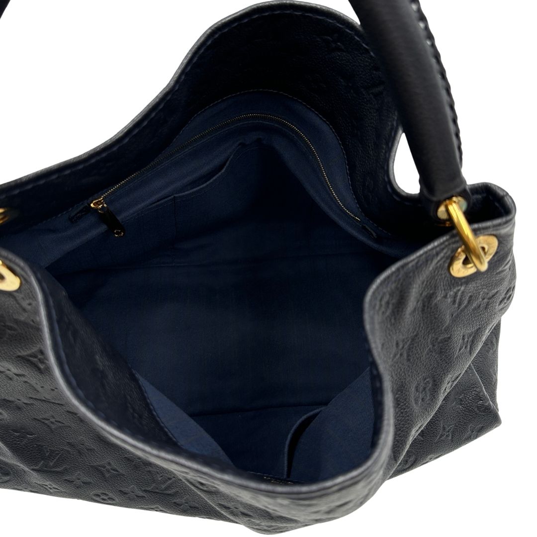 Borsa Artsy MM Blu Empreinte