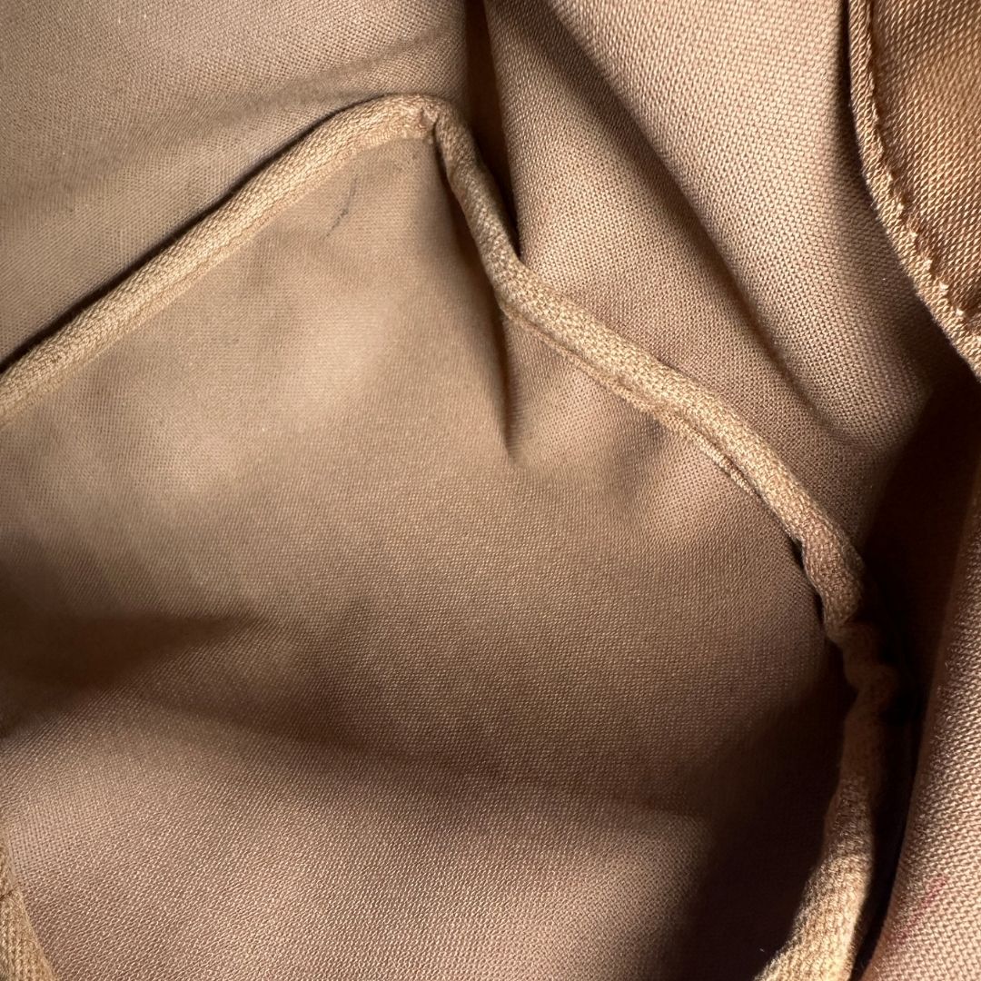 interno Bauletto Speedy 30 LV in canvas marrone monogram