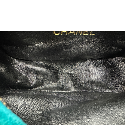 Borsa Chanel Suede Coco Mark Fringe