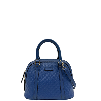 Borsa Gucci Dôme blu cobalto