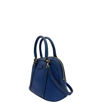 Borsa Gucci Dôme blu cobalto