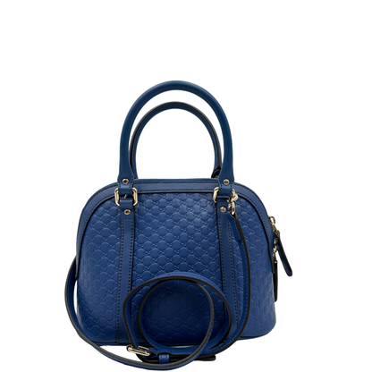 Borsa Gucci Dôme blu cobalto