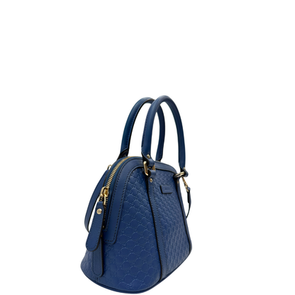 Borsa Gucci Dôme blu cobalto