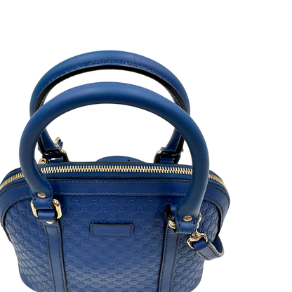 Borsa Gucci Dôme blu cobalto