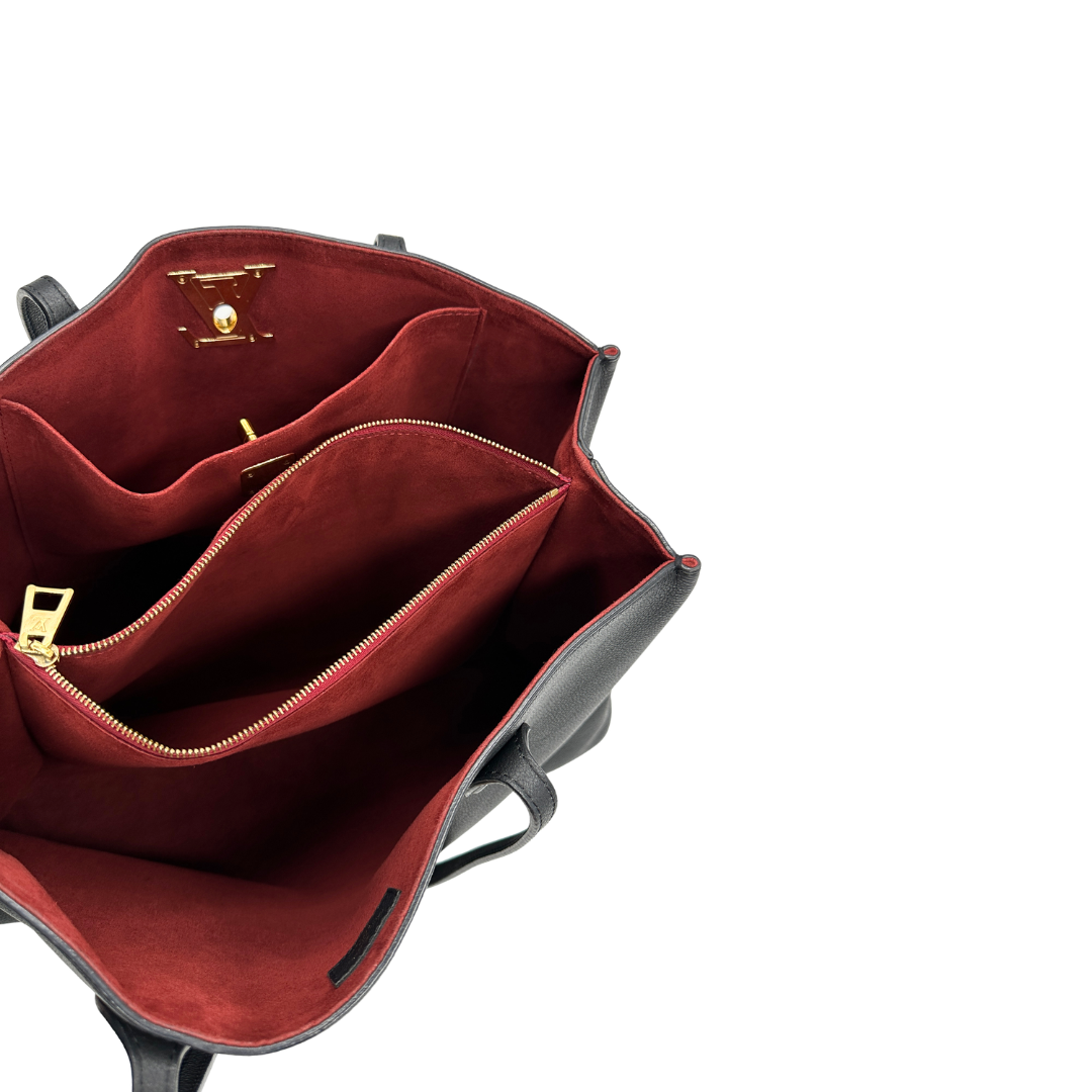 Shopper Louis Vuitton LockMe Nera