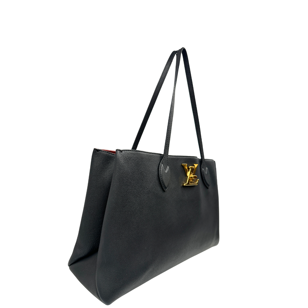 Shopper Louis Vuitton LockMe Nera