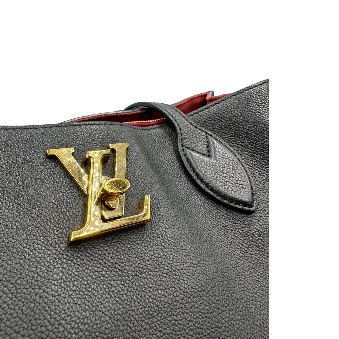Shopper Louis Vuitton LockMe Nera