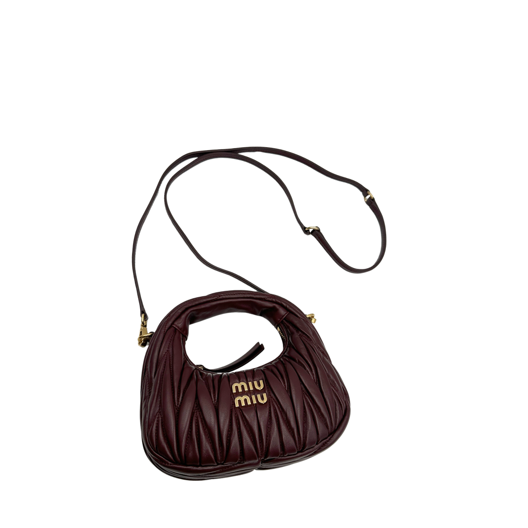 Borsa Miu Miu Wander matelassé Small