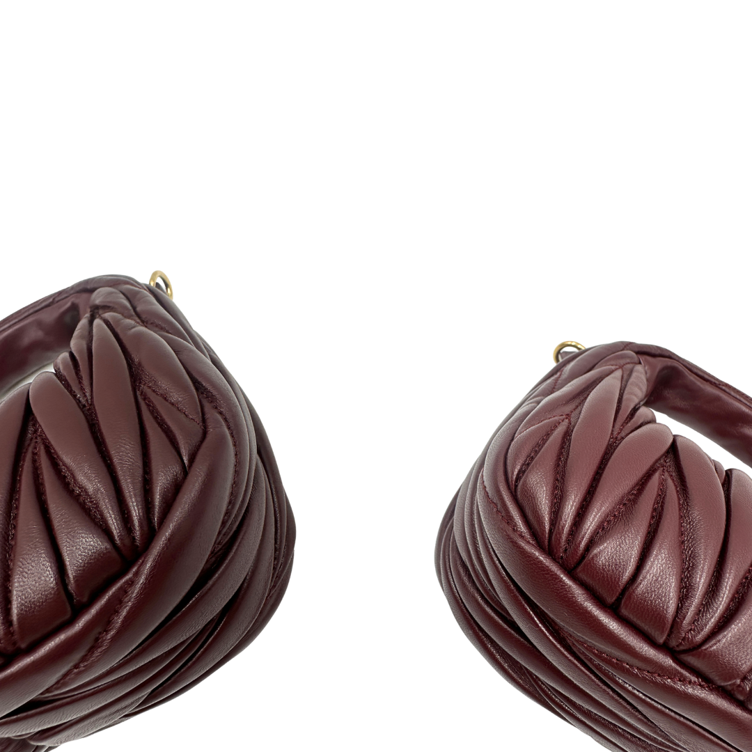 Borsa Miu Miu Wander matelassé Small